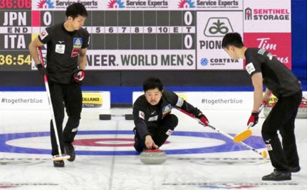 世界カーリング選手権2019 男子 予選1戦目でイタリアに逆転勝利 自由に気ままに