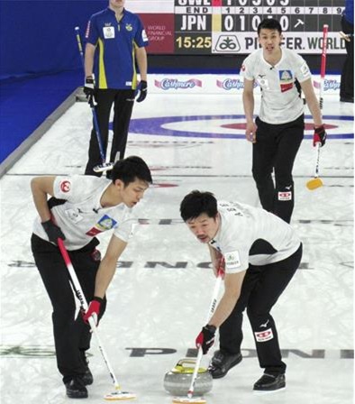 世界カーリング選手権19 男子 予選5戦目で昨年の覇者スウェーデンに敗れる 自由に気ままに